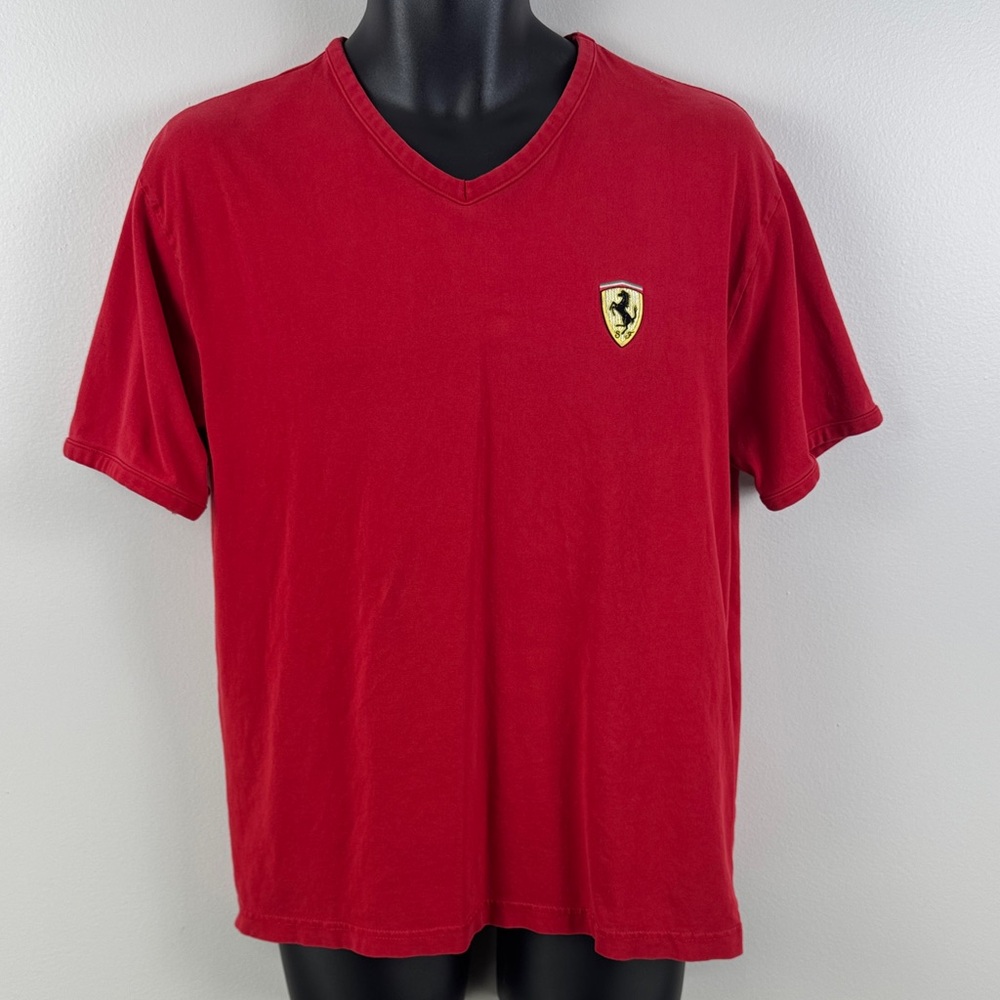 Ferrari Scarlet Short Sleeve Men's Tee - M